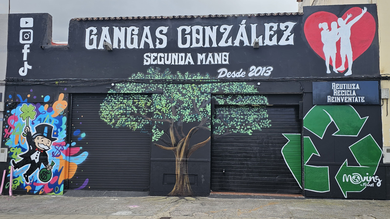 fachada de gangas gonzález