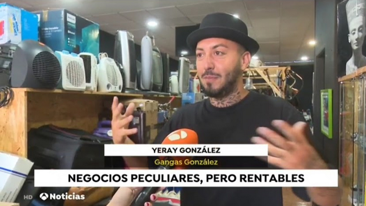 yeray gonzález en antena tres, televisión